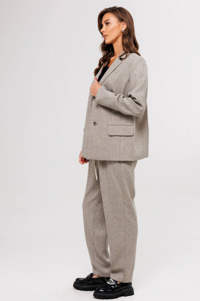 Брюки, жакет Fantazia Mod 5215 беж - фото 5
