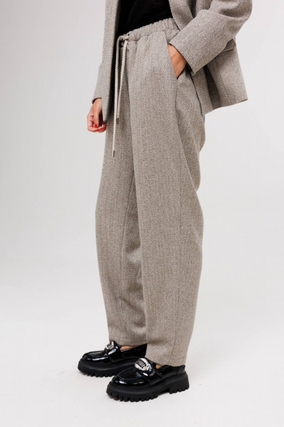 Брюки, жакет Fantazia Mod 5215 беж - фото 3