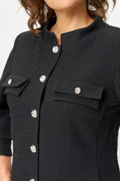 Жакет, юбка Koketka i K 1513 черный - фото 11