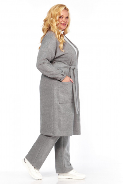 Брюки, кардиган Belinga 2330 серый - фото 5