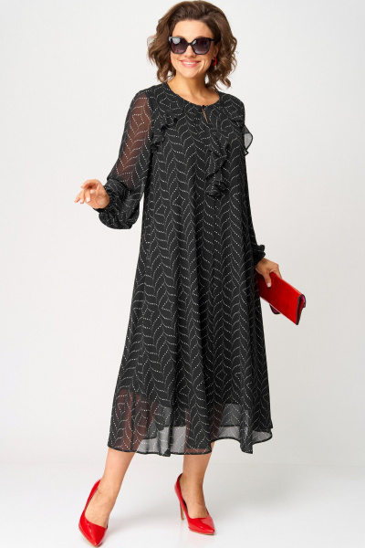 Платье EVA GRANT 7177 бусины - фото 18