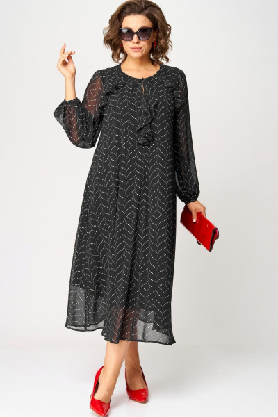 Платье EVA GRANT 7177 бусины - фото 16