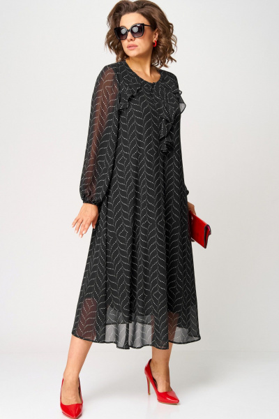 Платье EVA GRANT 7177 бусины - фото 15