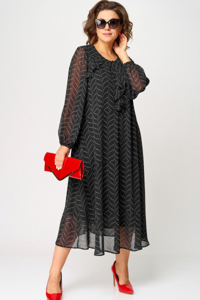 Платье EVA GRANT 7177 бусины - фото 14