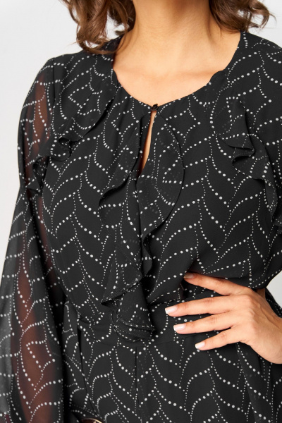 Платье EVA GRANT 7177 бусины - фото 8