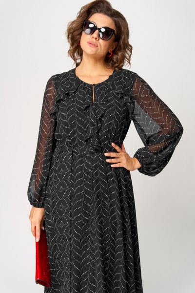 Платье EVA GRANT 7177 бусины - фото 7