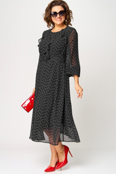 Платье EVA GRANT 7177 бусины - фото 5