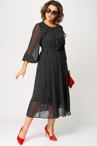 Платье EVA GRANT 7177 бусины - фото 4