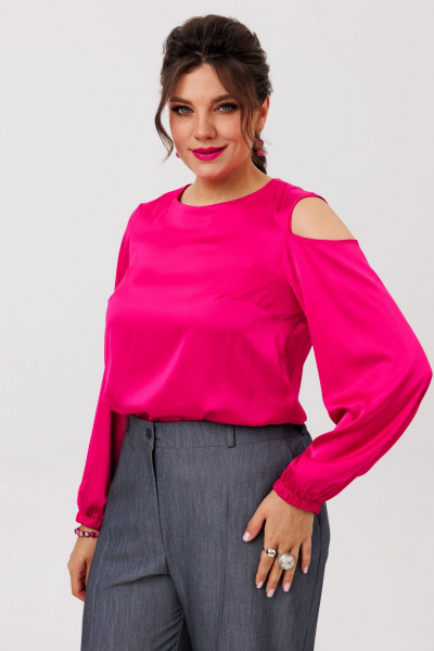 Блуза Anelli 1595 мамина_помада - фото 4