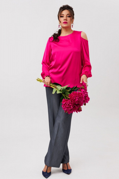 Блуза Anelli 1595 мамина_помада - фото 3