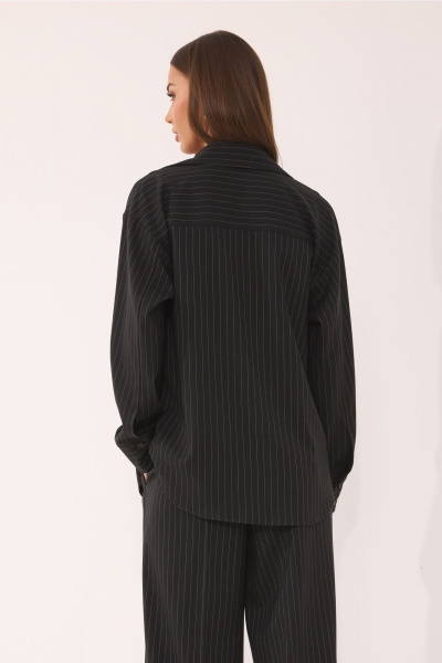 Блуза, брюки N.O.W. 1610 черный - фото 3