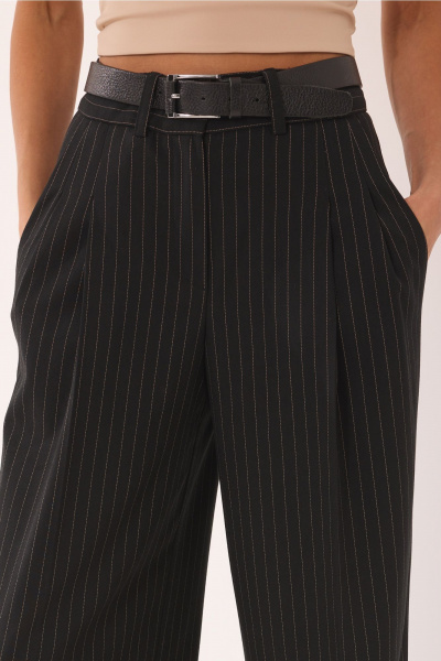 Блуза, брюки N.O.W. 1610 черный - фото 6