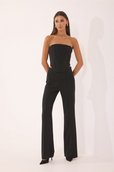 Брюки, корсет N.O.W. 1613 черный - фото 4