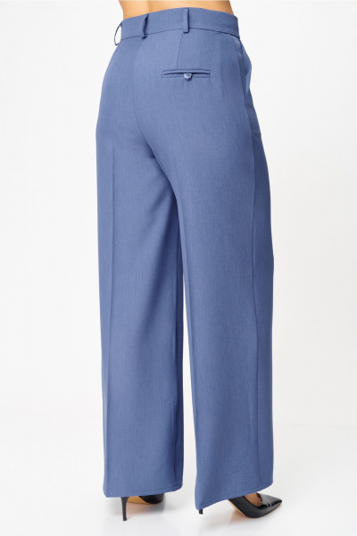 Блуза, брюки Орхидея 1611 джинс - фото 6