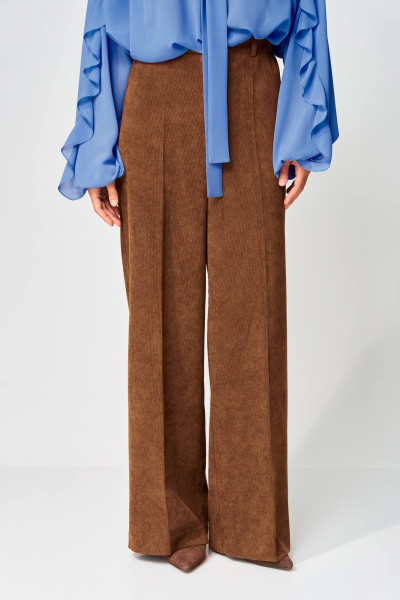 Брюки Gizart 35204 коричневый - фото 3