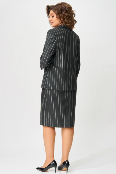 Блуза, жакет, юбка Fita 4103 темный графит - фото 8