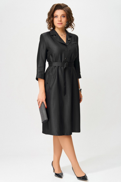 Платье Fita 5082 черный - фото 2