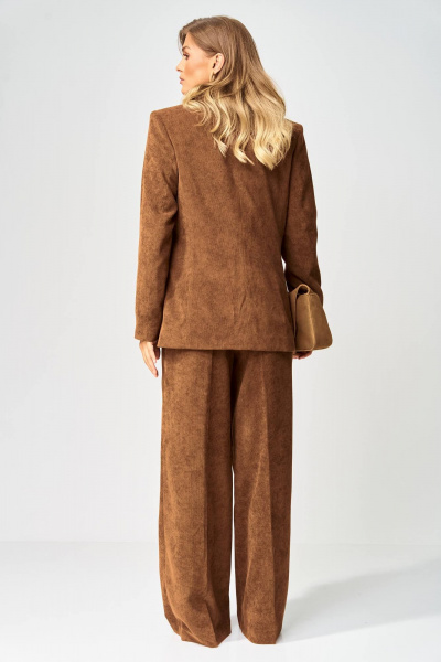 Жакет Gizart 15377 коричневый - фото 2