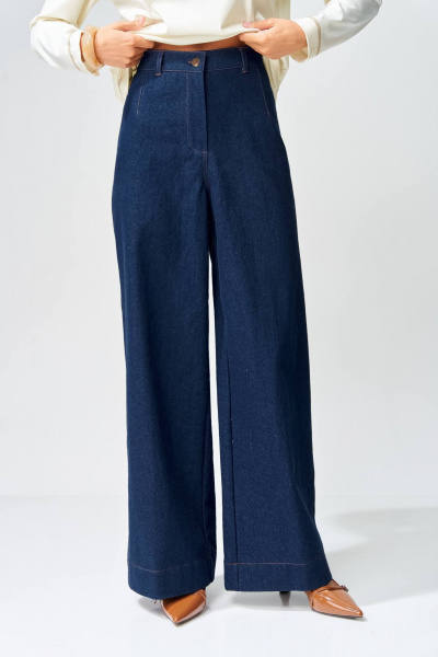 Брюки Gizart 35377 синий - фото 3