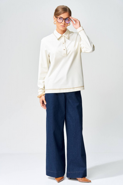 Брюки Gizart 35377 синий - фото 1