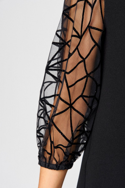 Платье EVA GRANT 7279С черный - фото 13