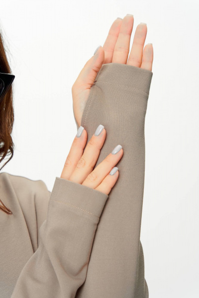 Платье SOVA 11255 серый - фото 7