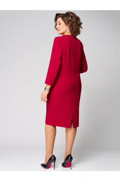 Платье Мишель стиль 1319 винный - фото 8