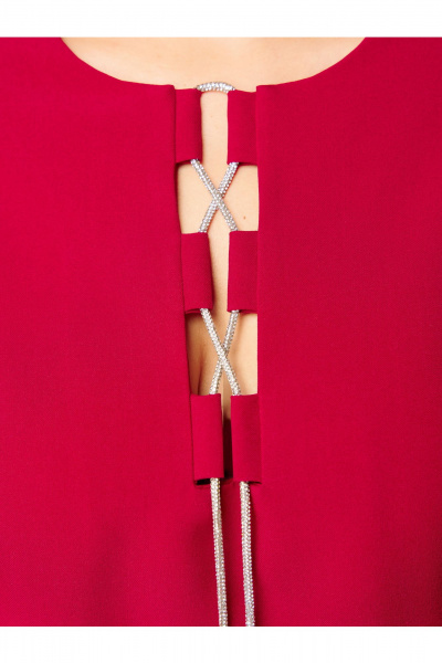 Платье Мишель стиль 1319 винный - фото 7