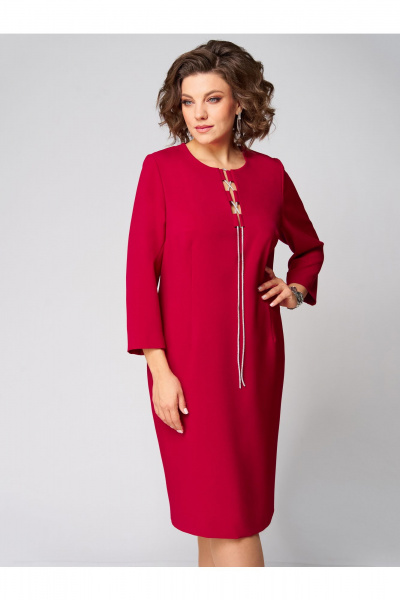 Платье Мишель стиль 1319 винный - фото 6