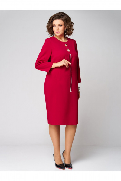 Платье Мишель стиль 1319 винный - фото 4