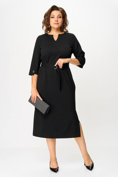 Платье Slaviaelit 555 черный - фото 7