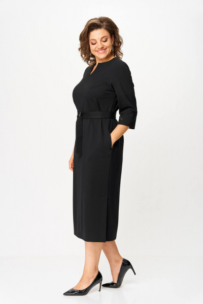 Платье Slaviaelit 555 черный - фото 2