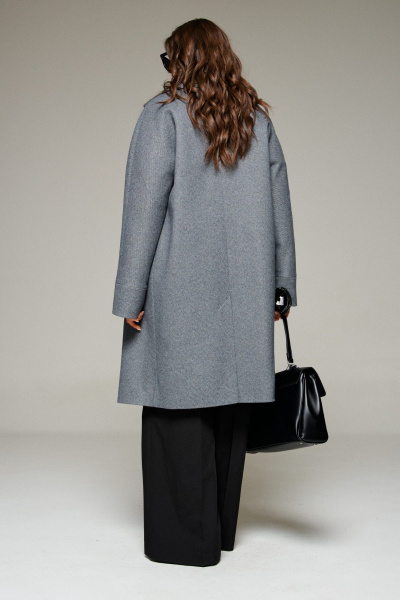 Пальто, пояс Beautiful&Free 7020 графитовый - фото 5