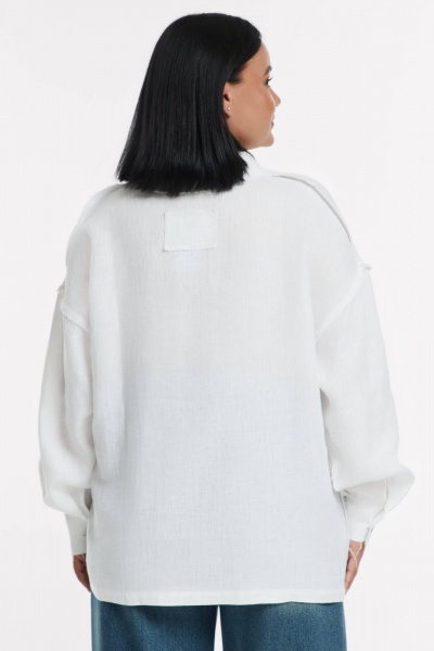 Рубашка SHLOMO 1-2 белый - фото 3