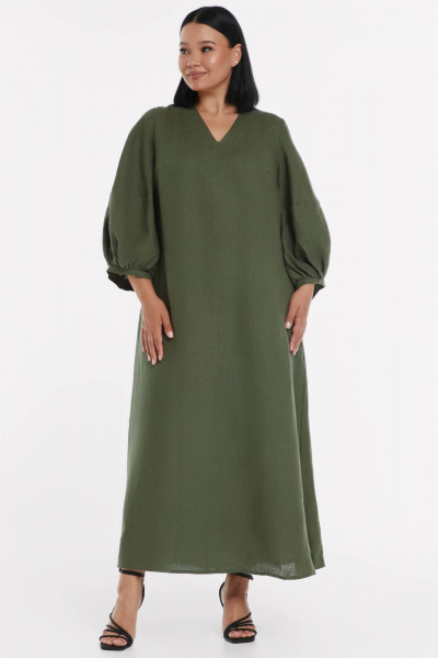 Платье SHLOMO 4-7 зеленый - фото 1