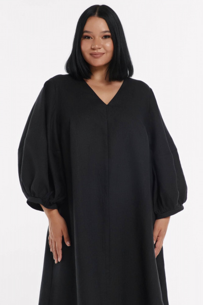 Платье SHLOMO 4-7 черный - фото 3