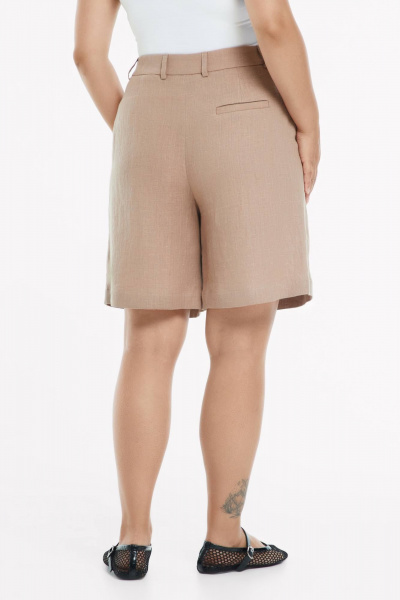 Шорты SHLOMO 5-4 бежевый - фото 2
