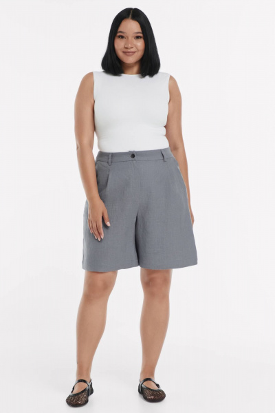 Шорты SHLOMO 5-4 серый - фото 3