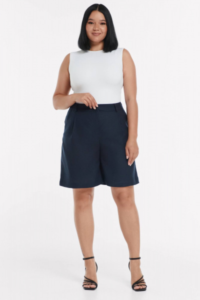 Шорты SHLOMO 5-4 темно-синий - фото 3