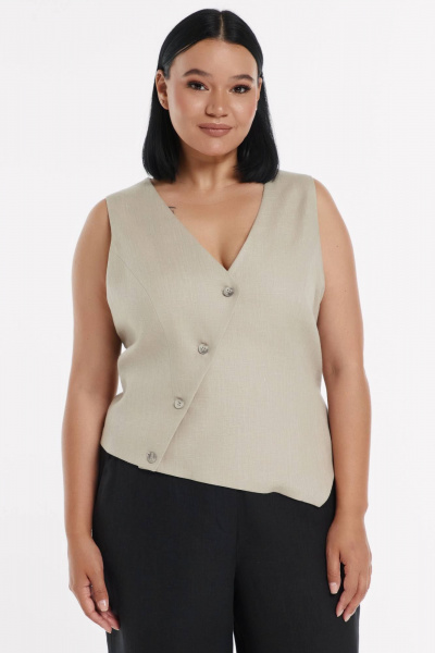 Жилет SHLOMO 6-8 бежевый - фото 1