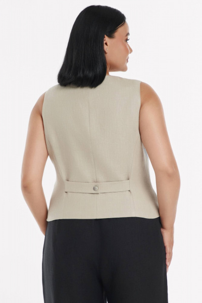 Жилет SHLOMO 6-8 бежевый - фото 3