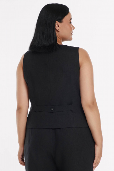 Жилет SHLOMO 6-8 черный - фото 3