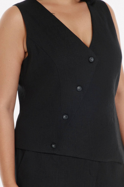 Жилет SHLOMO 6-8 черный - фото 2