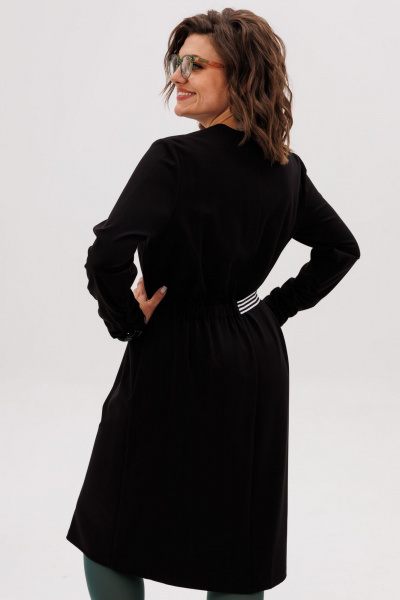 Платье Anelli 1705 уголек - фото 6