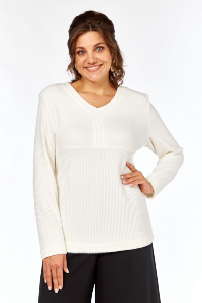 Джемпер Элль-стиль 2410а молочный - фото 6