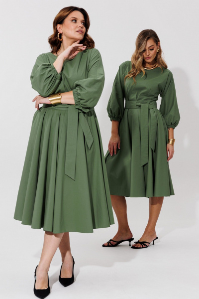 Платье Le Collect 498 зелень - фото 6