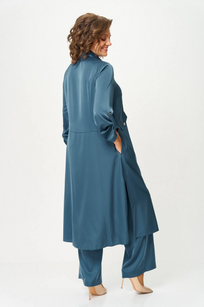 Брюки, туника Koketka i K 1511-1 бирюзовый - фото 7