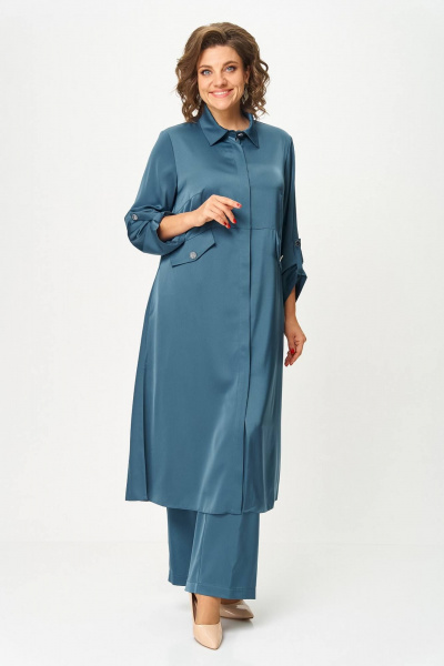 Брюки, туника Koketka i K 1511-1 бирюзовый - фото 4