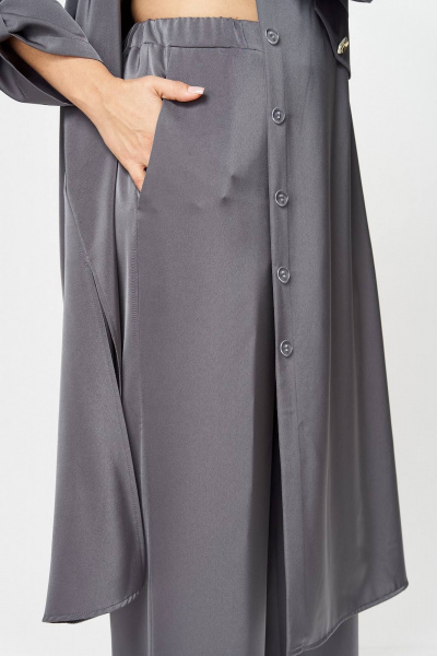 Брюки, туника Koketka i K 1511 серый - фото 6