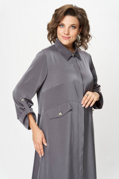 Брюки, туника Koketka i K 1511 серый - фото 4